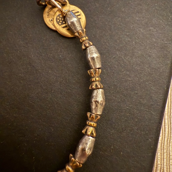 ⭐️ Alex and Ani: Two-Tone Beaded Bracelet - Picture 2 of 2